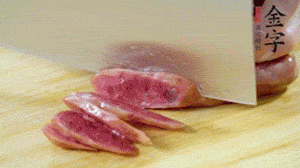 金字火腿、金字香腸、金字臘肉切片。