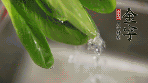 燒一鍋開水，滴一點(diǎn)油，水開后汆燙青菜至斷生即可。