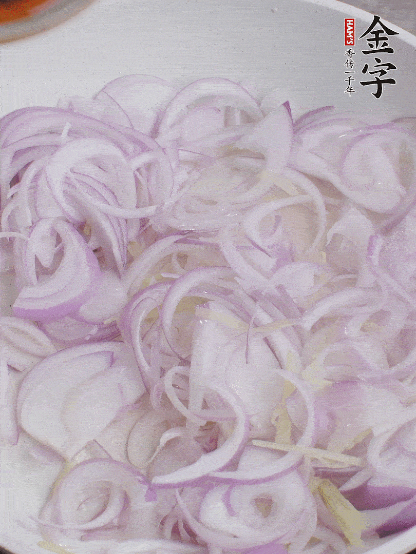 加2勺金字火腿XO醬。