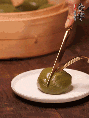 軟軟糯糯，香味可以秒殺99%的成品青團
